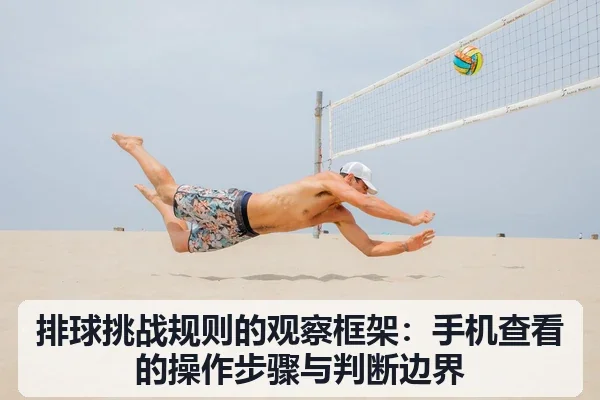 排球挑战规则的观察框架：手机查看的操作步骤与判断边界（6686app）